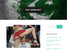 Tablet Screenshot of pak-embassy.gr